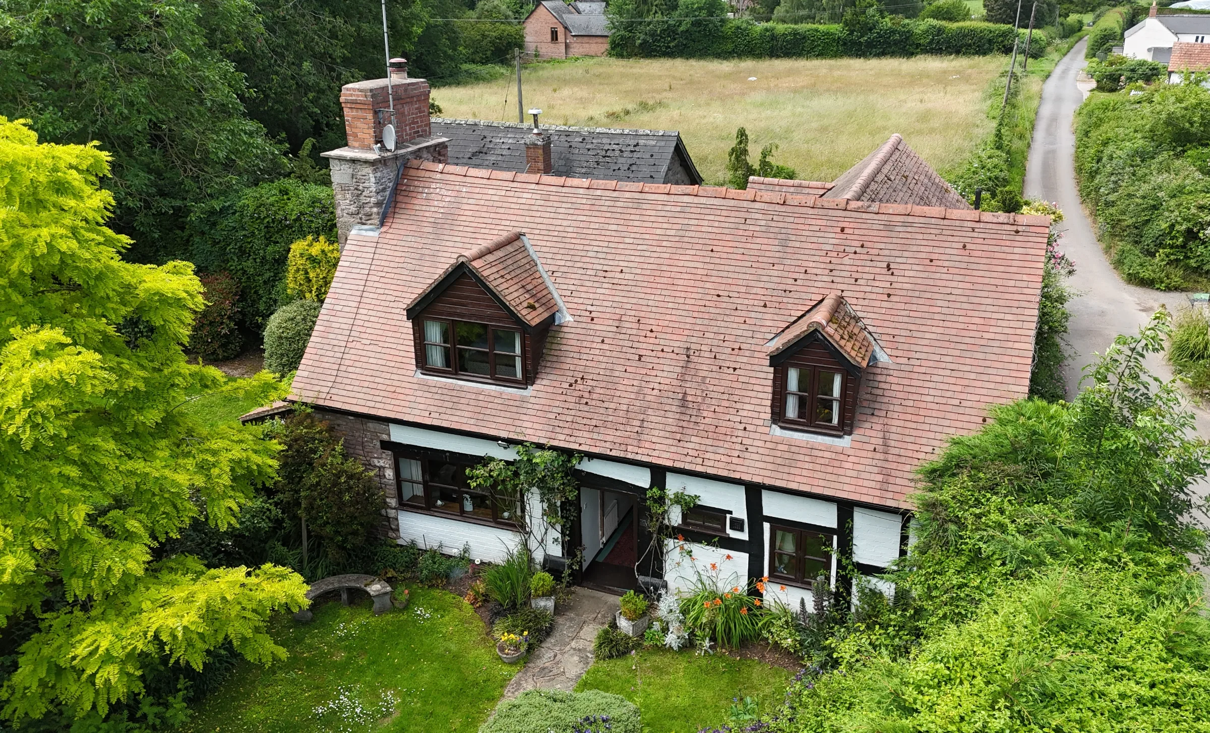 Cruck frame house in Herefordshire
